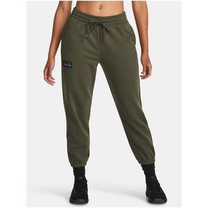 Khaki tepláky Under Armour Pjt Rock HW Terry Pnt obraz