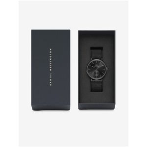 Černé pánské hodinky Daniel Wellington Classic Ashfield obraz