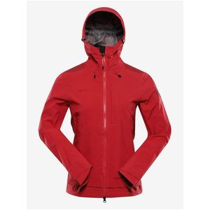 Červená dámská outdoorová bunda s membránou ptx Alpine Pro GORA obraz