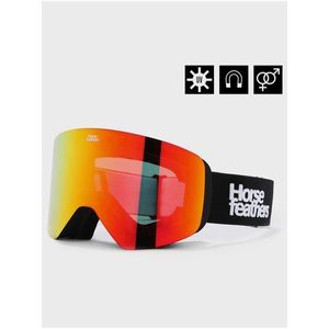 Snowboardové brýle Colt - black/mirror red HORSEFEATHERS obraz