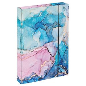 BAAGL Desky na školní sešity A4 Jumbo Marble Pink BAAGL obraz