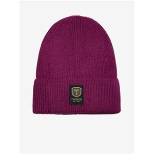 unisex kulich TENSON Badge Beanie fialový obraz