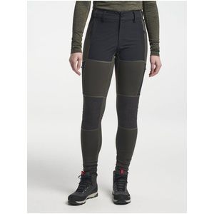 dámské outdoorové elasťáky TENSON TXlite Tights W tmavá khaki obraz