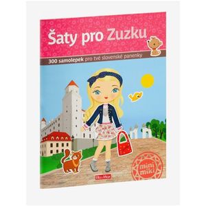 Šaty pro ZUZKU – Kniha samolepek obraz