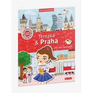 TEREZKA & PRAHA – Město plné samolepek obraz