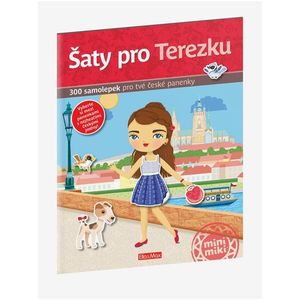 Šaty pro TEREZKU ─ Kniha samolepek obraz