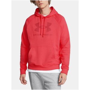 Červená mikina Under Armour UA Rival Fleece Logo HD obraz