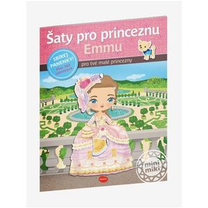 Šaty pro princeznu EMMU – Kniha samolepek obraz