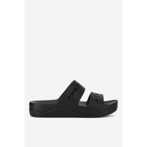 Pantofle Crocs BAYA PLATFORM SANDAL 208188-001 Materiál/-Syntetický obraz