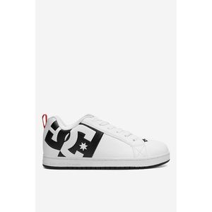 Sportovní DC Shoes COURT GRAFFIK SQ ADYS100442-WLK Syntetický materiál, Přírodní kůže (useň)/-Přírodní kůže (useň) obraz