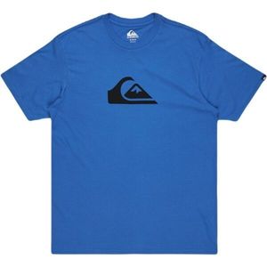 Quiksilver COMP LOGO Pánské triko, modrá, velikost obraz