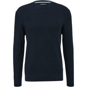 s.Oliver RL KNITTED PULLOVER NOOS Pánský svetr, tmavě modrá, velikost obraz