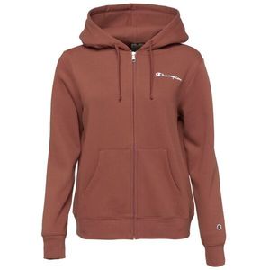 Champion HOODED FULL ZIP Dámská mikina, hnědá, velikost obraz