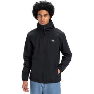 Quiksilver OVERCAST 3K WARM JACKET Pánská bunda, černá, velikost obraz