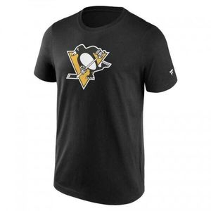 FANATICS NHL PRIMARY LOGO GRAPHIC PITTSBURGH PENGUINS Pánské triko, černá, velikost obraz