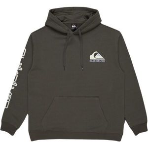 Quiksilver OMNI LOGO Pánská mikina, tmavě šedá, velikost obraz