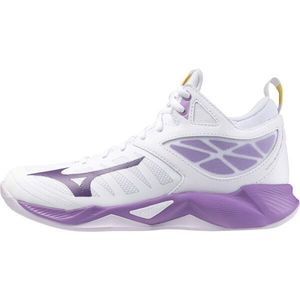 Mizuno WAVE DIMENSION MID W Dámská sálová obuv, bílá, velikost 37 obraz