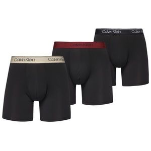 Calvin Klein MICRO STRETCH BOXER BRIEF 3PK Pánské trenky, černá, velikost obraz