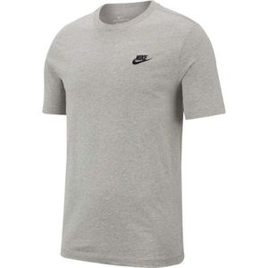 Nike SPORTSWEAR CLUB Pánské tričko, šedá, velikost obraz