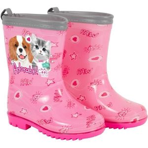 PERLETTI RAIN BOOTS Dětské holínky, růžová, velikost obraz