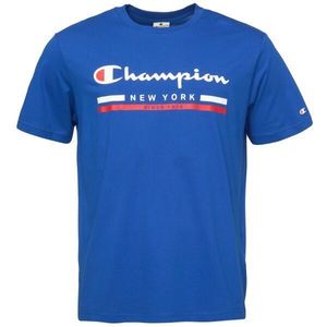 Champion AUTHENTIC Pánské tričko, modrá, velikost obraz