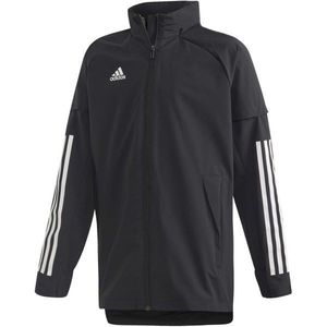 adidas CON20 AW JKT Y Juniorská sportovní bunda, černá, velikost obraz