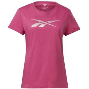 Reebok VECTOR GRAPHIC TEE Dámské triko, růžová, velikost obraz