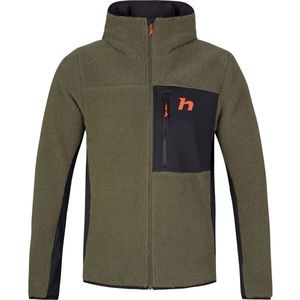 Hannah KODIAK HOODY Pánská funkční mikina, khaki, velikost obraz