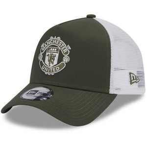 New Era SEASONAL EF TRUCKER MANCHESTER UNITED Pánská kšiltovka, zelená, velikost obraz