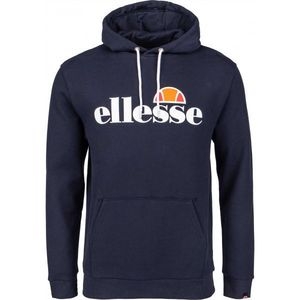 ELLESSE SL GOTTERO OH HOODY Pánská mikina, tmavě modrá, velikost obraz