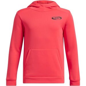 Under Armour ARMOUR FLEECE GLITCH Chlapecká mikina, červená, velikost obraz