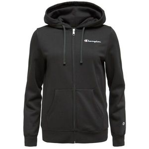 Champion HOODED FULL ZIP Dámská mikina, černá, velikost obraz