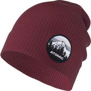 Atomic ALPS PEAK BEANIE Zimní čepice, vínová, velikost obraz