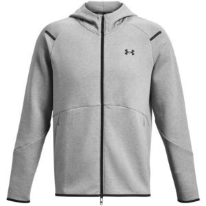 Under Armour UNSTOPPABLE FLC FZ Pánská mikina, šedá, velikost obraz