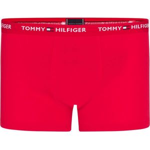 Tommy Hilfiger TRUNK Pánské boxerky, červená, velikost obraz