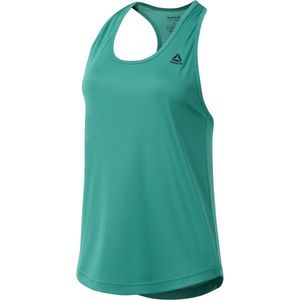 Reebok PERFORMANCE MESH TANK Dámské sportovní tílko, zelená, velikost obraz