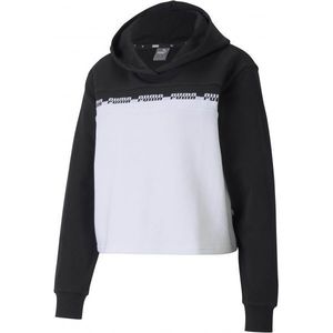 Puma AMPLIFIED CROPPED HOODIE Dámská sportovní mikina, černá, velikost obraz