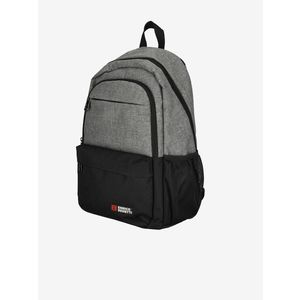 Enrico Benetti Hamburg Notebook 23 l Light Grey Batoh Šedá obraz