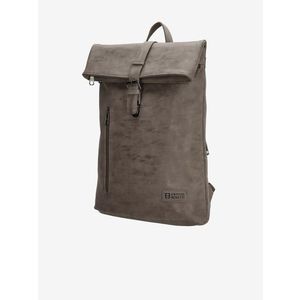 Enrico Benetti Rotterdam 15" Notebook 15 l Medium Taupe Batoh Šedá obraz