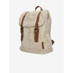 Enrico Benetti Teddy Tablet Backpack Off-White Batoh Bílá obraz