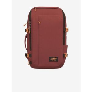 CabinZero Adv 32L Sangria Red Batoh Červená obraz