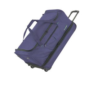 Travelite Basics Wheeled duffle L Cestovní taška Modrá obraz