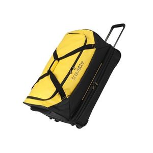 Travelite Basics Wheeled Duffle Exp. Cestovní taška Žlutá obraz