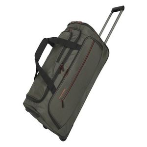 Travelite Crosslite 5.0 Wheeled Duffle M Dark Olive Taška Zelená obraz