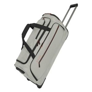 Travelite Crosslite 5.0 Wheeled Duffle M White Sand Taška Bílá obraz