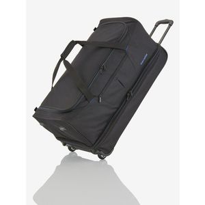 Travelite Basics Wheeled duffle L - černo-modrá Taška Černá obraz