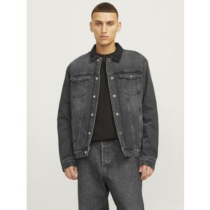 Jack & Jones Jean Bunda Černá obraz