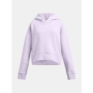 Under Armour UA Rival Fleece Hoodie Mikina dětská Fialová obraz