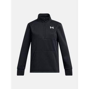 Under Armour Armour Fleece 1/2 Zip-BF Mikina dětská Černá obraz