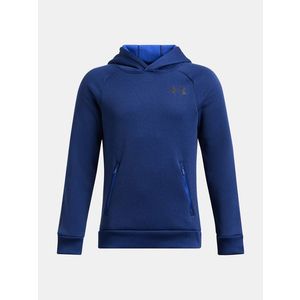 Under Armour UA B Armour Flc Pro Hoodie Mikina dětská Modrá obraz